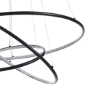 LED Hanglamp met Gevlochten Ringen Ø80 cm Kering Aanbod