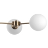 Hanglamp met 6 designlampen van metaal en glas Cardy Catalogus