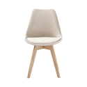 Set van 4 fluwelen Scandinavische eetkamerstoelen Smart Soft Kortingen