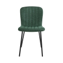 Set van 4 moderne keuken- en eetkamerstoelen in stof Karya 
