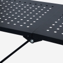 Étagère pliable de cuisine sur roulettes en métal 5 niveaux Kerry XL Remises