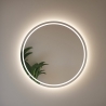 Ronde badkamer spiegel met LED verlichting en touch-bediening 75cm ETR131 Verkoop