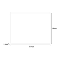 Miroir de salle de bain lumière tactile rétroéclairée 110x80cm ETR108 Offre