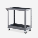 Chariot porte-outils en métal 2 étagères pour atelier garage Kerey Réductions