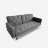 Canapé clic clac 2 places inclinable avec porte-gobelet Otium Remises