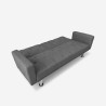 Canapé clic clac 2 places inclinable avec porte-gobelet Otium Vente