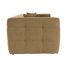 Canapé 2 places moderne en bouclé kaki 192 cm Cady 2 Modèle