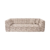 Canapé moderne 3 places en tissu imprimé avec coussins 235cm Cady 3 Offre