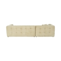 Canapé d'angle modulable 4 places en velours côtelé Cady Velvet côté gauche Remises