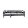 Canapé-lit d'angle 3 places avec méridienne en tissu Venus 3L Offre