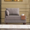 Moderne chaise longue fauteuil met geïntegreerd dienblad Fly Left Verkoop