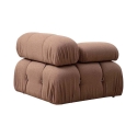 Module d'angle gauche pour canapé modulable en tissu Bubble 1L Offre