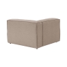 Module d'angle gauche pour canapé modulable en lin Fora 1L Choix