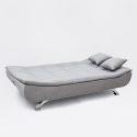 Design 2-zits slaapbank Centenario van microvezel Korting