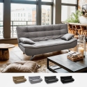 Design 2-zits slaapbank Centenario van microvezel Aanbieding