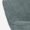 Moderne draaibare fauteuil in bouclé stof Konn Aanbod