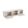 Meuble TV mobile avec 3 portes rabattables 160x29cm Vanguard Caractéristiques