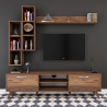 TV-meubelwand met plank en open vakken 180x35cm Mary Korting