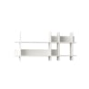 Étagère murale design 150x70cm en bois blanc Beads Vente