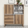Buffet polyvalent séjour/entrée avec portes 100x115x30 cm Pulse Vente