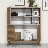 Buffet polyvalent séjour/entrée avec portes 100x115x30 cm Pulse Offre