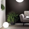 Ronde glazen tafellamp wit Ø30cm Area L Verkoop