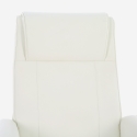 Fauteuil de massage relaxant et chauffant avec repose-pieds Myron Caractéristiques