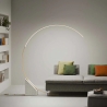 Boogvloerlamp met LED H204cm in metaal Rune M Aanbod