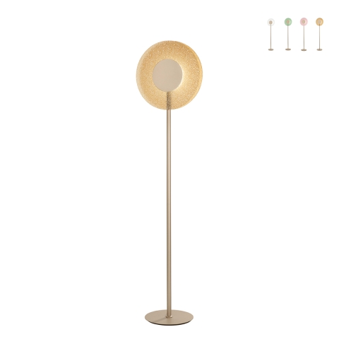 Lampe de sol LED H170cm en métal et verre Jokey PT Promotion