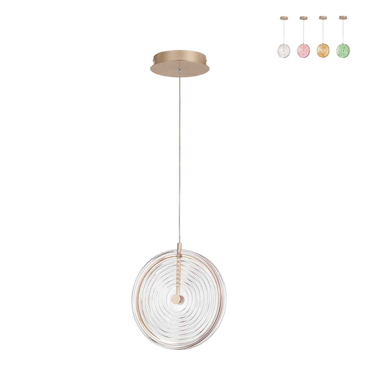 Suspension LED Ø30cm avec verre décoratif Jokey S Offre