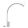 Boogvloerlamp van metaal met LED H215cm Biblio M Aanbieding