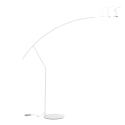 Lampe de sol LED dimmable H202cm en métal Folaga Remises