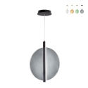 Suspension en verre et métal Ø45cm Juis L Remises