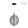 Suspension en verre et métal Ø45cm Juis L Remises