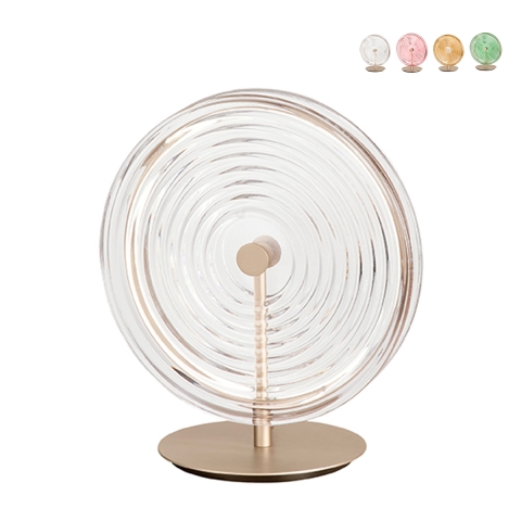 Tafellamp met design en gedecoreerd glas Jokey LT Aanbieding