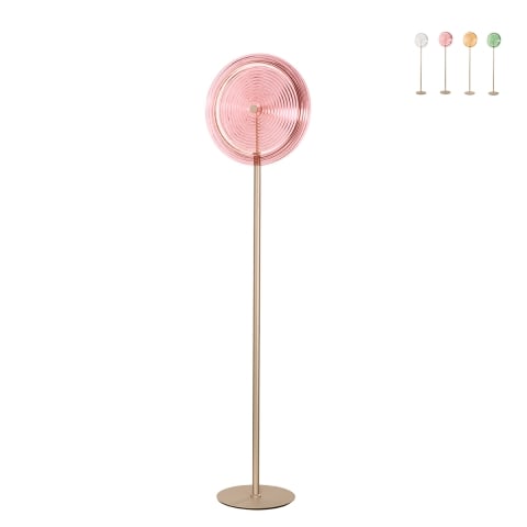 Lampadaire LED H170cm en métal et verre Jokey PT Promotion