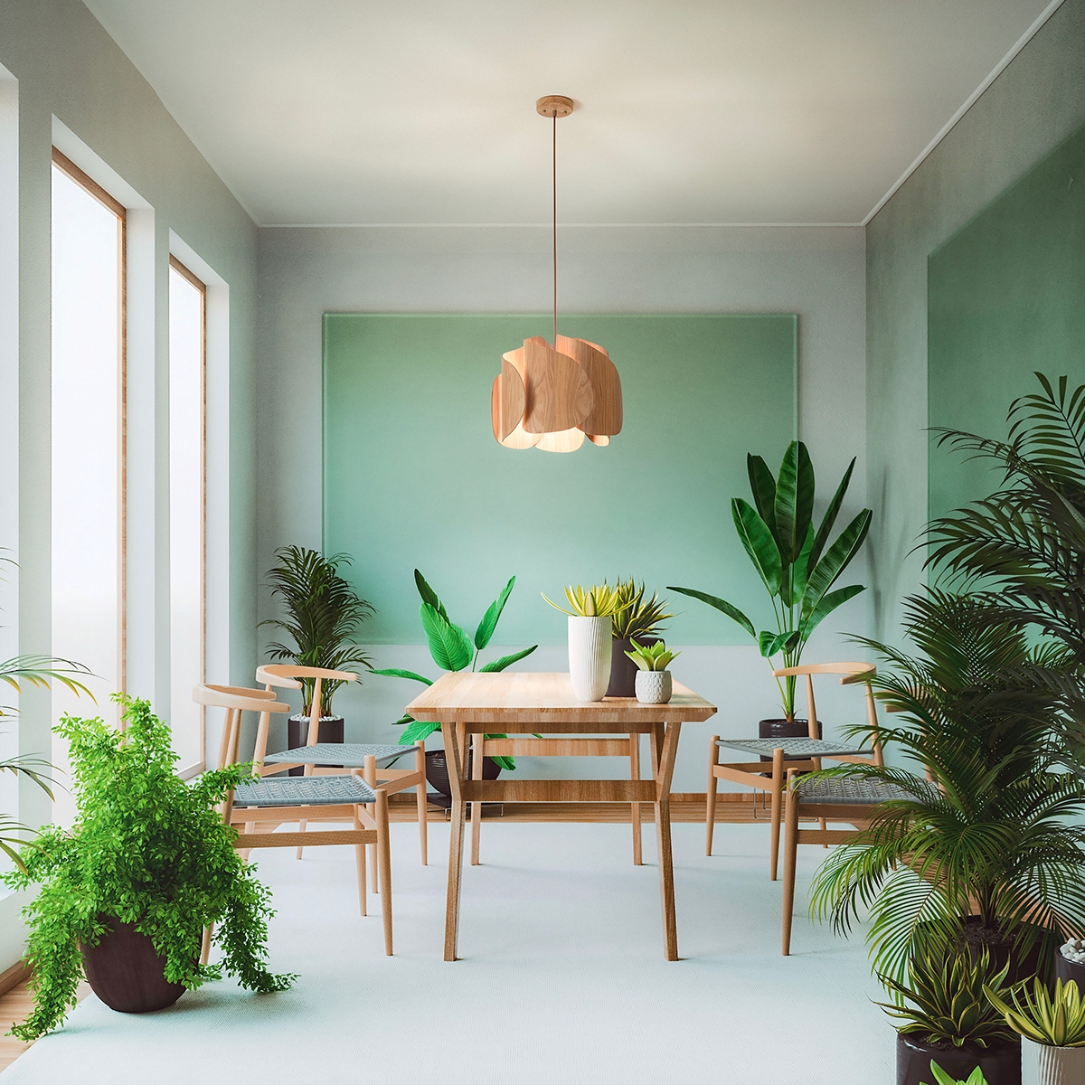 Suspension en bois design moderne Pevero-S Promotion Suspension en bois design moderne Pevero-S Promotion