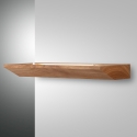 Houten en glazen wandlamp met LED en dimmer Linus Verkoop