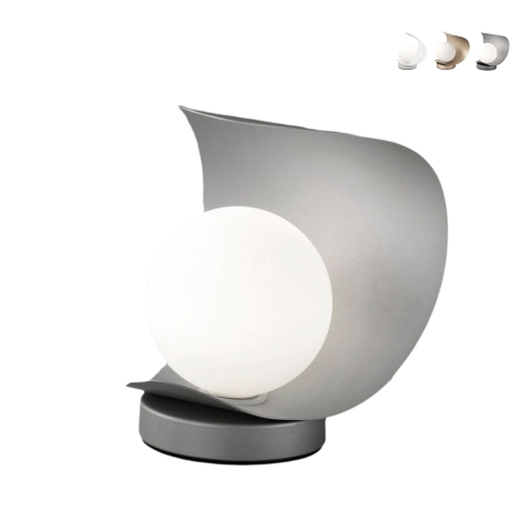 Moderne LED Tafellamp met glazen bollamp Adria-T Aanbieding