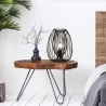 Lampe de table moderne avec cage en métal Camp-T Vente