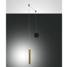 Moderne metalen LED-hanglamp met cilindrische diffuser Prado-D Aanbod
