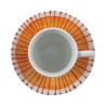 Ensemble de 6 tasses à café en porcelaine avec soucoupe 90ml Marea C 