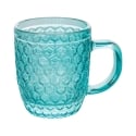 Set van 6 gekleurde glazen espressokopjes 90ml Geometrie C Karakteristieken