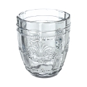 Ensemble de 6 verres à eau 265ml en verre décor arabesque Syrah Ocean Caractéristiques