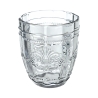 Ensemble de 6 verres à eau 265ml en verre décor arabesque Syrah Ocean Caractéristiques