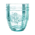 Ensemble de 6 verres à eau 265ml en verre décor arabesque Syrah Ocean 