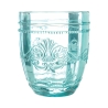 Ensemble de 6 verres à eau 265ml en verre décor arabesque Syrah Ocean 