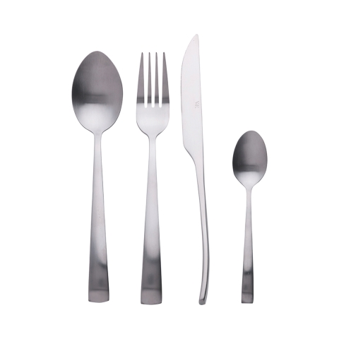 Set de 24 couverts en acier inoxydable finition mate Park Avenue Promotion