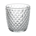 Set van 6 doorzichtige waterglazen van 325ml glas Diversity Korting