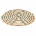 Set van 4 ronde gevlochten placemats van riet Ø38cm Spiral Keuze